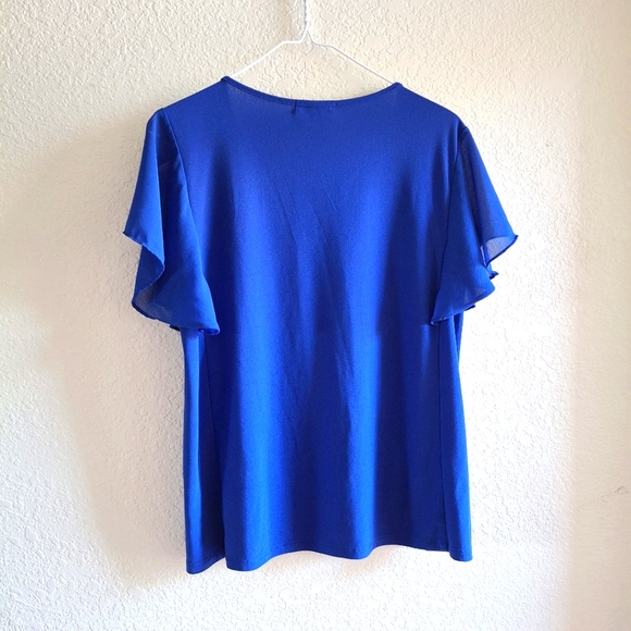 Blue short sleeve Top Small 🔷️ - Picture 2 of 5